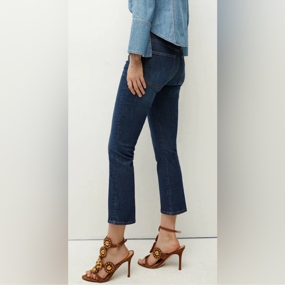 Veronica Beard Carly Kick Flare High Rise jeans EUC size 27 in Zion Wash - Picture 1 of 9